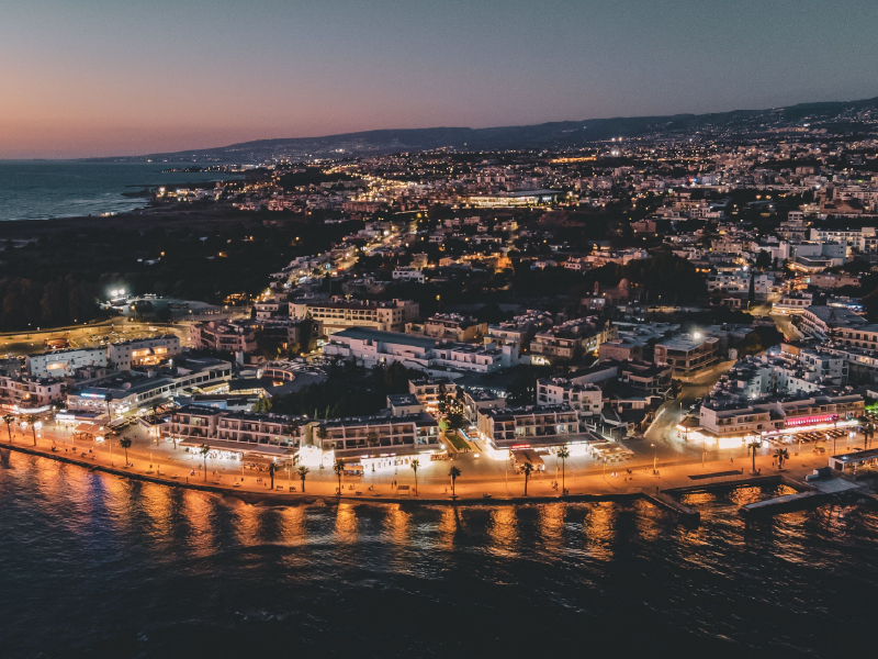 Paphos, Zypern - Historische Küstenstadt